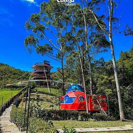 Hotel Colina Entre Colores Puente Nacional Esterno foto